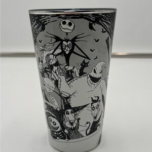 Disney Tim Burton’s The Nightmare Before Christmas 16 oz Glass Jack Skellington